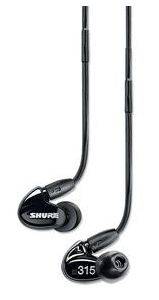 SHURE SE315-K наушники внутриканальные SHURE SE315-K наушники внутриканальные