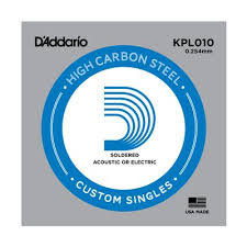 D'ADDARIO KPL010 отдельная струна 0,010" D'ADDARIO KPL010 отдельная струна 0,010"