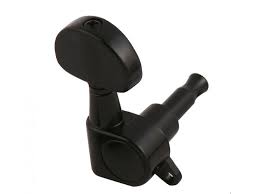 Metallor MH-02-BK-3+3 Колки для гитары 3+3, черные Metallor MH-02-BK-3+3 Колки для гитары 3+3, черные