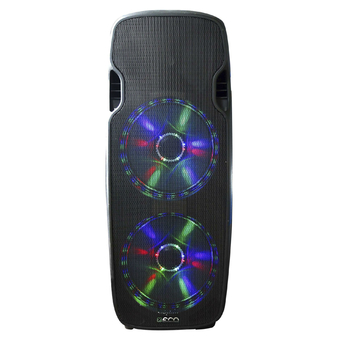 ECO PRESTO-215A MP3 - активная акустическая система с MP3/BlueTooth плеером и LED-подсветкой ECO PRESTO-215A MP3 - активная акустическая система с MP3/BlueTooth плеером и LED-подсветкой
