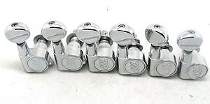 WILKINSON WJ05CR-(6line) Колковая механика для электрогитары WILKINSON WJ05CR-(6line) Колковая механика для электрогитары