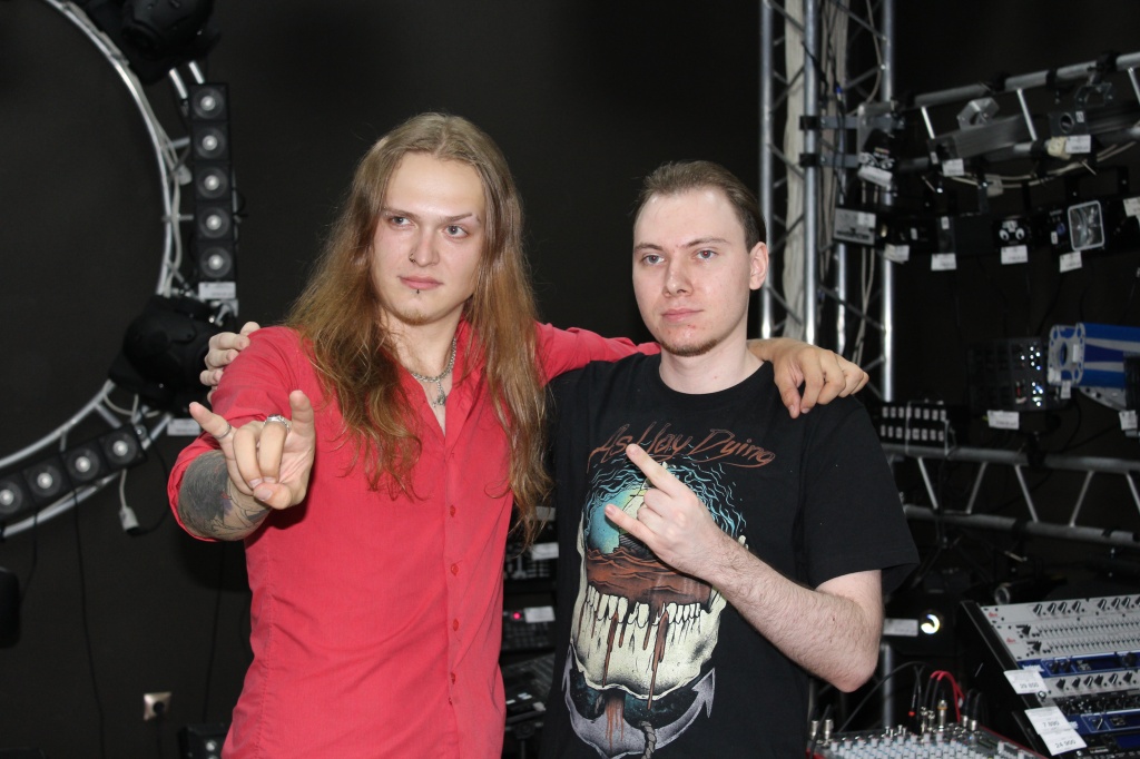 Фото Никиты Марченко с поклонником