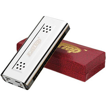 EASTTOP T16-2 - Губная гармоника тремоло, Тональность: C, 16/16 отв., 32 язычка