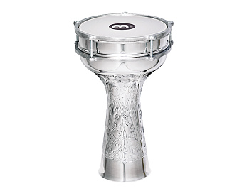 Meinl HE-114 Aluminum Барабан дарбука 8" x 14 1/2", алюминий, чеканка Meinl HE-114 Aluminum Барабан дарбука 8" x 14 1/2", алюминий, чеканка