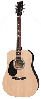 Encore LH-EW100N - левосторонняя акустическая гитара, Dreadnought