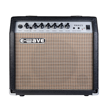 E-WAVE PAN 15 Комбоусилитель для электрогитары, 1x8', 15 Вт E-WAVE PAN 15 Комбоусилитель для электрогитары, 1x8', 15 Вт