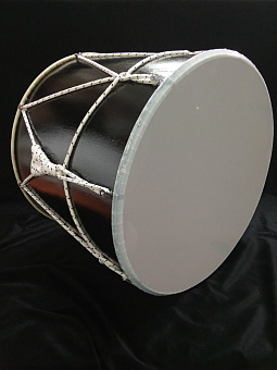 MEZZO MZ-B14bk - барабан кавказский 14", цвет черный, с чехлом