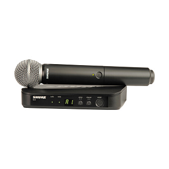 SHURE BLX24CN/PG58 G18 - вокальная радиосистема с ручным динамическим микрофоном PG58 (470 - 494МГц) SHURE BLX24CN/PG58 G18 - вокальная радиосистема с ручным динамическим микрофоном PG58 (470 - 494МГц)
