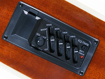 Homage LF-4121SCEQ-N - электро-акустическая гитара, с вырезом, цвет натуральный Homage LF-4121SCEQ-N - электро-акустическая гитара, с вырезом, цвет натуральный
