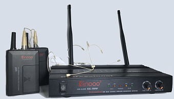 Enbao SG-922BP - радиосистема с двумя головными микрофонами, фиксированной частотой Enbao SG-922BP - радиосистема с двумя головными микрофонами, фиксированной частотой