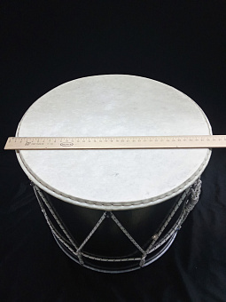 MEZZO MZ-B14bk - барабан кавказский 14", цвет черный, с чехлом
