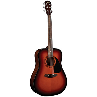 FENDER CD-60 DREADNOUGHT SUNBURST акустическая гитара