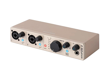 Arturia MiniFuse 2 Champagne - аудио интерфейс USB