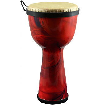 TERRIS DPC-10 CRIME - джембе, пластик, 10"(25см)-20"(50см), красный TERRIS DPC-10 CRIME - джембе, пластик, 10"(25см)-20"(50см), красный