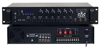 SVS Audiotechnik STA-120 Микшер-усилитель 6-зонный SVS Audiotechnik STA-120 Микшер-усилитель 6-зонный