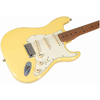 JET JS-300 VYW - электрогитара, Stratocaster, SSS, цвет винтажный желтый JET JS-300 VYW - электрогитара, Stratocaster, SSS, цвет винтажный желтый