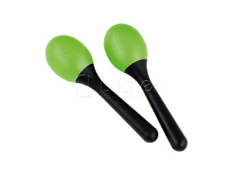 Nino Percussion NINO569GG Маракасы пластиковые, зеленые Nino Percussion NINO569GG Маракасы пластиковые, зеленые