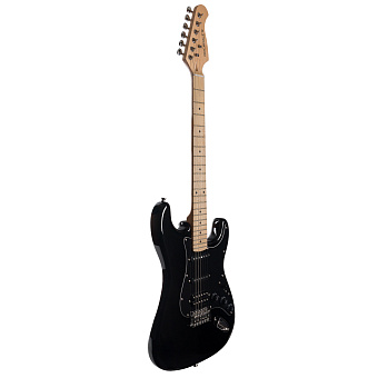 ROCKDALE Stars Plus HSS Maple Black Электрогитара, форма корпуса стратокастер, цвет черный. ROCKDALE Stars Plus HSS Maple Black Электрогитара, форма корпуса стратокастер, цвет черный.