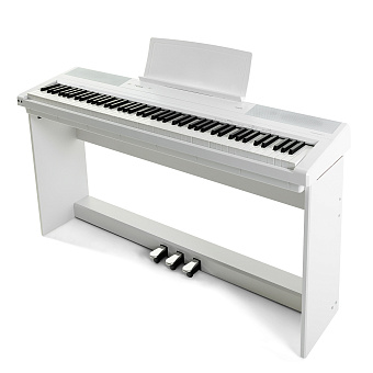 Emotive Hammerpiano 1 sW - цифровое фортепиано, с подставкой, 88 клавиш, цвет белый