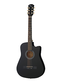 Foix FFG-3810C-BK - акустическая гитара, с вырезом, черная Foix FFG-3810C-BK - акустическая гитара, с вырезом, черная