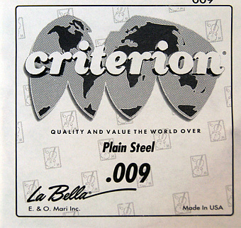 La Bella CPS009 - отдельная 1-я струна, сталь, 009 La Bella CPS009 - отдельная 1-я струна, сталь, 009
