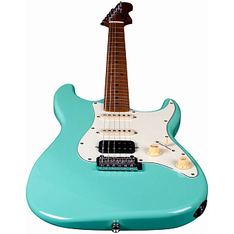 JET JS-400 SFG - электрогитара, stratocaster, HSS, цвет морской волны