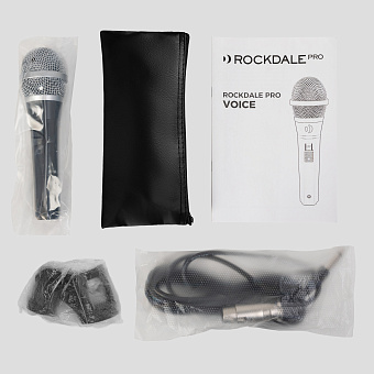 ROCKDALE PRO Voice GRJ 1 - микрофон вокальный динамический ROCKDALE PRO Voice GRJ 1 - микрофон вокальный динамический