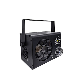 Led Star MA-E009A Эффект светодиодный 4 в 1: волшебный шар, гобо, стробоскоп, лазер красный/зеленый Led Star MA-E009A Эффект светодиодный 4 в 1: волшебный шар, гобо, стробоскоп, лазер красный/зеленый