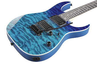 IBANEZ GRG120QASP-BGD - электрогитара, 6 струн, цвет - синий IBANEZ GRG120QASP-BGD - электрогитара, 6 струн, цвет - синий