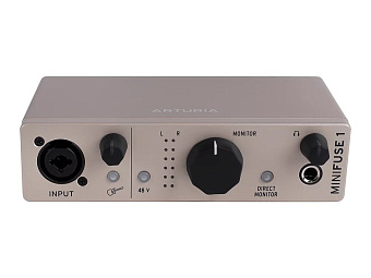 Arturia MiniFuse 1 Champagne - аудио интерфейс USB