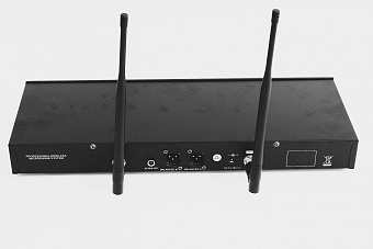 LAudio LS-Q5-2M Двухканальная вокальная радиосистема, 2 ручных передатчика LAudio LS-Q5-2M Двухканальная вокальная радиосистема, 2 ручных передатчика