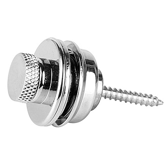 Musiclily M186-2 - крепление ремня с блокировкой(стреплоки), хром, 2шт Musiclily M186-2 - крепление ремня с блокировкой(стреплоки), хром, 2шт