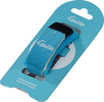 Guitto GGF-01S(BLUE) Демпфер гитарный, малый Guitto GGF-01S(BLUE) Демпфер гитарный, малый