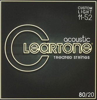 Cleartone 7611 80/20 Комплект струн для акустической гитары Cleartone 7611 80/20 Комплект струн для акустической гитары