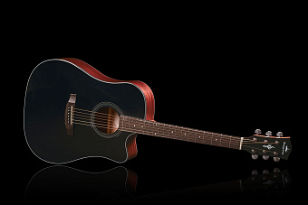 KEPMA EDCE K10 Black Matt Трансакустическая гитара