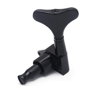 Metallor MHB-02-BK-4L - колки для бас-гитары 4л, черные Metallor MHB-02-BK-4L - колки для бас-гитары 4л, черные