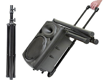 Lux Sound SS019 - стойка для акустической системы, Ø35мм, нагрузка до 15кг, высота до 1,75м Lux Sound SS019 - стойка для акустической системы, Ø35мм, нагрузка до 15кг, высота до 1,75м