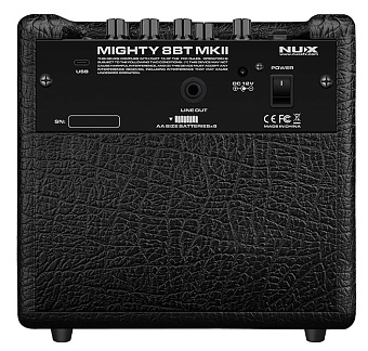 NUX Mighty-8BT-MKII Гитарный комбоусилитель 8Вт NUX Mighty-8BT-MKII Гитарный комбоусилитель 8Вт