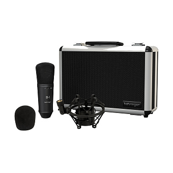 BEHRINGER B-1 DARK EDITION - студийный микрофон с большой диафрагмой (в черном цвете) BEHRINGER B-1 DARK EDITION - студийный микрофон с большой диафрагмой (в черном цвете)