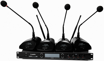 LAudio LS-804-C - Конференц-система, 4 микрофона LAudio LS-804-C - Конференц-система, 4 микрофона