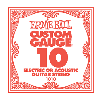 Ernie Ball 1010 струна 0.10 Ernie Ball 1010 струна 0.10