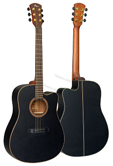SM SW-12C-BKM  Гитара Western 41"