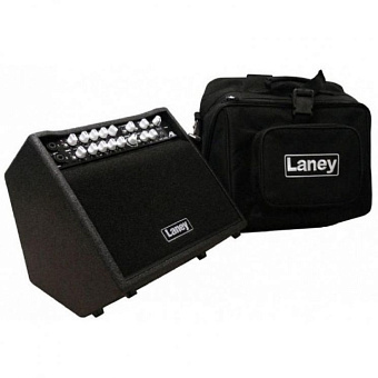 Laney A1+ комбоусилитель акустических инструментов с чехлом Laney A1+ комбоусилитель акустических инструментов с чехлом