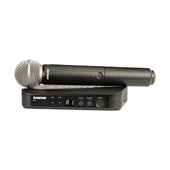SHURE BLX24CN/SM58 G18 - вокальная радиосистема с ручным динамическим микрофоном SM58 (470 - 494МГц) SHURE BLX24CN/SM58 G18 - вокальная радиосистема с ручным динамическим микрофоном SM58 (470 - 494МГц)