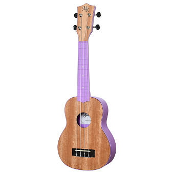 MARTIN ROMAS MRP-OKU PL - укулеле сопрано, цвет - ФИОЛЕТОВЫЙ