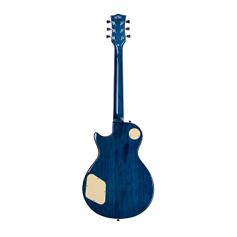 REDHILL LPX200 TBL - электрогитара, Les Paul, H+H, клен/окоуме, цвет прозрачный голубой REDHILL LPX200 TBL - электрогитара, Les Paul, H+H, клен/окоуме, цвет прозрачный голубой