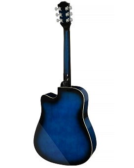 MARTIN ROMAS MR-441 BLS - гитара акустическая, размер 41", тип «Dreadnought», цвет - синий бёрст MARTIN ROMAS MR-441 BLS - гитара акустическая, размер 41", тип «Dreadnought», цвет - синий бёрст