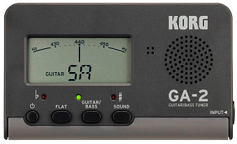 KORG GA-2 - цифровой тюнер для гитары/бас-гитары. KORG GA-2 - цифровой тюнер для гитары/бас-гитары.