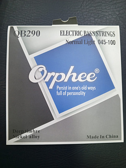 Orphee QB-290 Струны для бас гитары (045-100) Orphee QB-290 Струны для бас гитары (045-100)