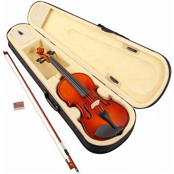 VESTON VSC-44 PL - Скрипка 4/4, отделка classic, (в комплекте смычок, канифоль, футляр) VESTON VSC-44 PL - Скрипка 4/4, отделка classic, (в комплекте смычок, канифоль, футляр)